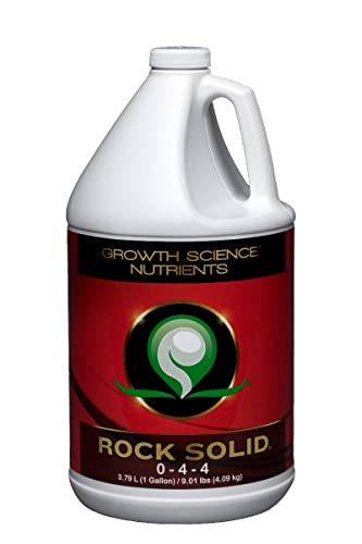 Growth Science Nutrients - Rock Solid (0-4-4) : Bloom Booster (Gallon) Growth Science Nutrients - Rock Solid (0-4-4) : Bloom Booster (Gallon)