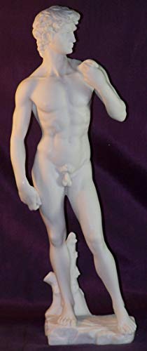 US 13 Inch Classical Replica - Michelangelo - David Nude Figurine