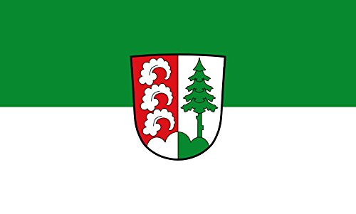 Drapeau Large Inning a.Holz de format paysage et grande surface de 1.35m²