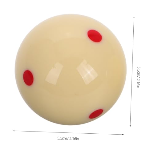Billard cue entraînement avec points de billard blanches pour table de jeu 2 pièces - 2