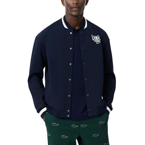 Lacoste Men's Sport Varsity Water-Repellent Golf Windbreaker