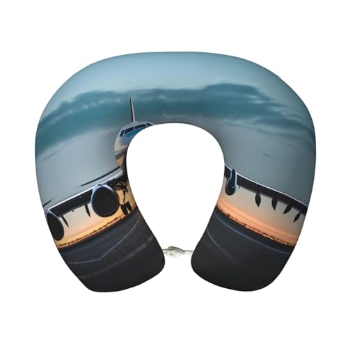Almohada de viaje espuma memoria tamaño único negra miniatura 1