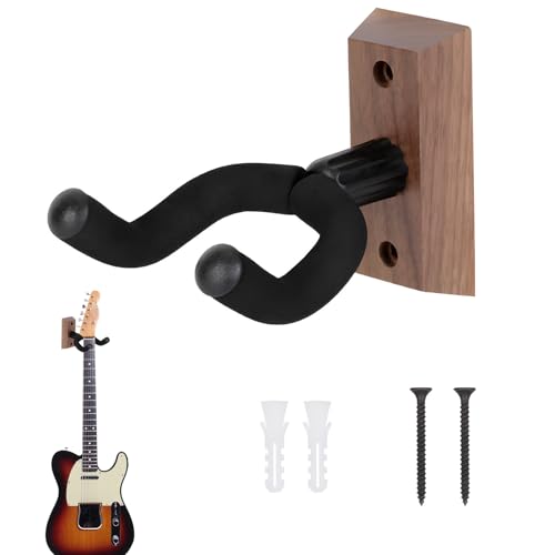 Gitarrenhalterung Wand,Gitarren Wandhalter,Gitarre Wandhalterung Für Wand,Klassische Akustikgitarre Haken,Gitarrenständer Mit Weich Gepolstertem Gitarrenhalter,Für Akustik,Elektrik,Gitarre,Ukulele