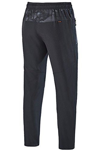 Gopune Men's Spring And Summer Lightweight Breathable Casual Hiking Pants Outdoor Sports Quick Dry Trousers (Black,Xl) #TOP3