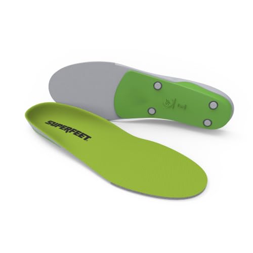 Superfeet All-Purpose Support High Arch Insoles (Green) for Active...