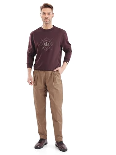Image of Rare Rabbit Boxy fit Graphic Print Sweatshirt