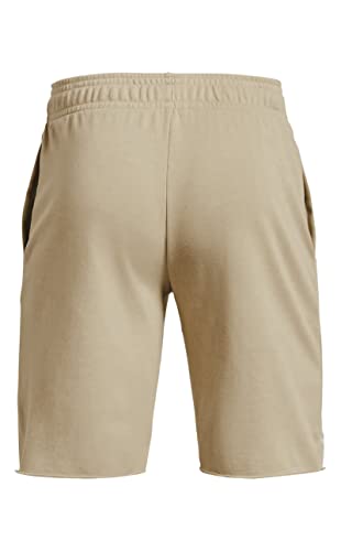 Project Titan Icon Men's Athletic Terry Short 10” Gym Workout Training Short Running Short With Pockets Pale Khaki #TOP6