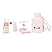 Na! Na! Na! Surprise 569732E7C Na Na Na Surprise 3-in-1-Rucksack-Schlafzimmer-Pinkhasen-Spielset mit limitierter Aubrey-Herzpuppe