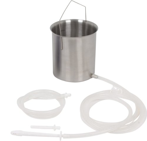 Seeking Health Stainless Steel Enema Kit with Silicone Tubing - PurE Kit