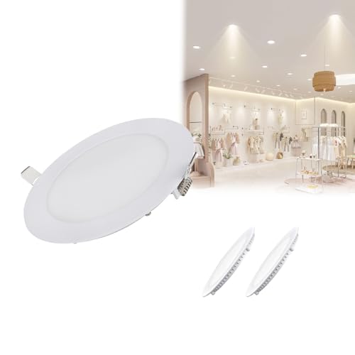 Plafonnier encastrable 18W compact pour manque de place en faux plafond