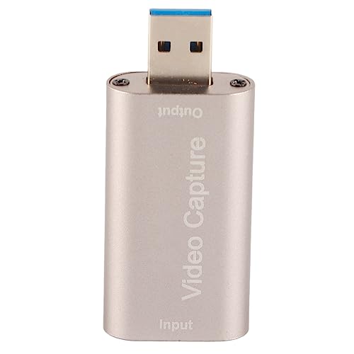 Leapiture Video Capture Card Game Capture Card 4K HDMI to USB3.0 Video Capture Device for DVD Camera Record