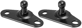 X AUTOHAUX 2pcs 10mm Auto Ball Studs Mounting Brackets for Gas Struts Shocks