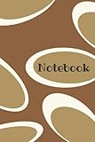  NOTEBOOK. Useful and Elegant Gift With 70\'s Style Cover Design. Vintage \
