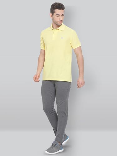 Image of Lux Nitro Mens's Cotton Polo T-Shirt | Half Sleeve Round Neck T-Shirt for Man | Solid Regular Fit