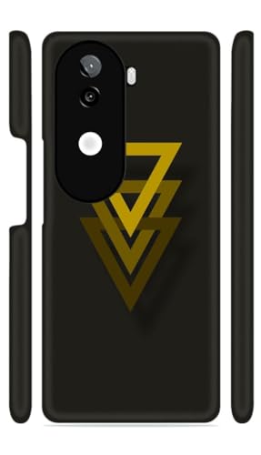 Image of Golden Black Gaming Designer Printed Hard Back Cover for iQOO Z9s 5G / Vivo V40e 5G Attractive and Uniquely Crafted Smartphone Case