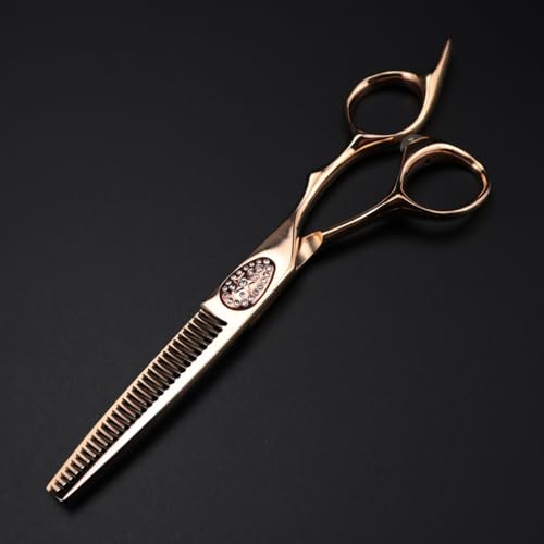 TTOOGO Salon Scissors for Stylists - 6.0 Inch Rose Gold