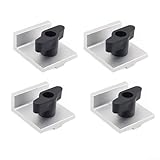 Photo Gallery bulevisiter kit di blocco a t bidirezionale per la lavorazione del legno, 4 pezzi, kit di arresto corto con manopole ad alette e bulloni a t per sistema di tavoli a t Photo Gallery bulevisiter kit di blocco a t bidirezionale per la lavorazione del legno, 4 pezzi, kit di arresto corto con manopole ad alette e bulloni a t per sistema di tavoli a t