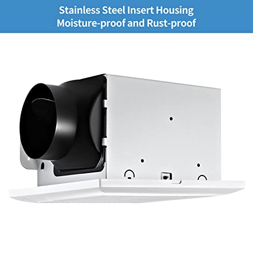 Bathroom-Fan-110-CFM-Very-Quiet-with-Matel-Housing-Ceiling-Mount-Exhaust-Ventilation-Fan-Large-Air-flow-Capacity-Energy-Saving-Household-Bath-Vent-Fan-White-Plastic-Grille