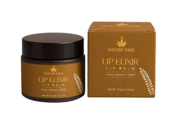 LipElixir Lip Balm, Nourishing Formula, Jar Oryza sativa Ratanjot oil Cow ghee Mango Butter | Lip Care For Dry, Chapped & Cracked Lips 12GM-image-8