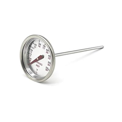 9815 & 62538 Accurate Grill Thermometer Replacement for Weber Genesis Silver B/C, Genesis Gold B/C, Genesis 1000-5500 Series, Temperature Gauge with a 5” Prong, Thermostat for Weber Gas Grill