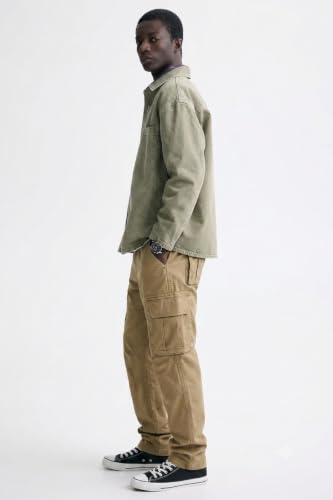 Image of Lymio Cargo for Men | Cotton Cargo Pant | Drawstring Waist Pant (Available Also Plus Size) (46-49)