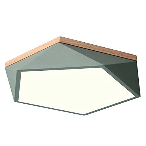Lampe d'art du bois géométrique pour plafonnier et décoration intérieure