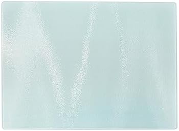 Bees Clear Tempered Glass Chopping Board Ribbed Cutting Board Glass Chop Board Kitchen Worktop Saver - 39cm X 28.5cm (15" X 11 - View #11