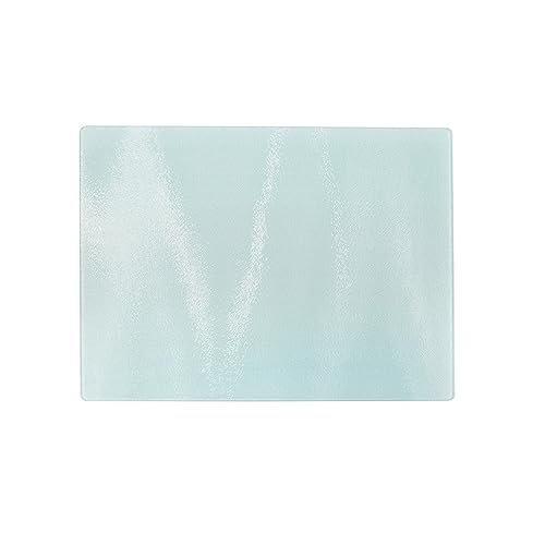Tempered Glass Chopping Board for Kitchen Countertop Worktop Saver Protector Mat, Durable Cutting Board