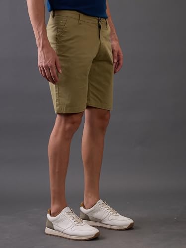 Image of Giordano Men's Slim Fit Cotton Casual Shorts