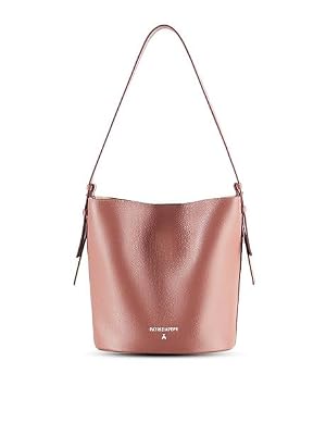 PATRIZIA PEPE Borsa a Secchiello Never Complete in Pelle Martellata Art. 8B0287L148
