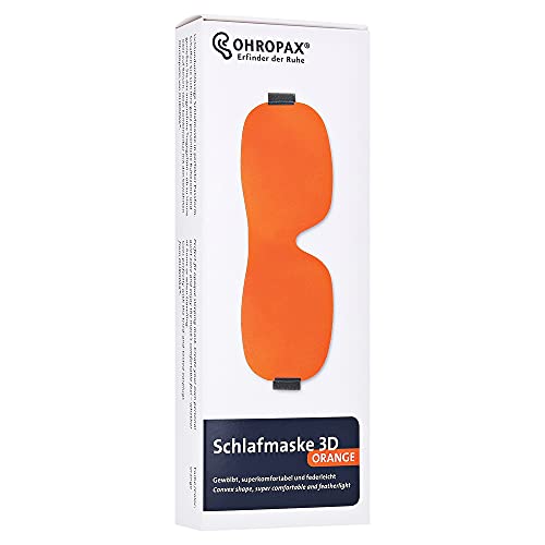 OHROPAX Schlafmaske 3D orange Cover