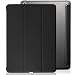 iPad Mini 1 2 & 3 Case - DUAL Black Cover with Rubberized back and Smart Feature for Apple iPad Mini 1st 2nd & 3rd