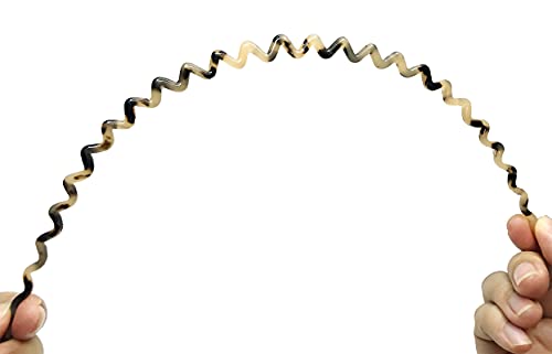 Hyfeel HYHEADBAND007RE Wavy Headbands Plastic Skinny Thin Non-Slip Flexible Hair Bands Simple Hoops Hair Accessories thumb #4