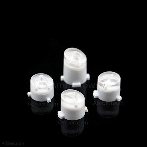 Image of Bullet Buttons ABXY Mod Kit Levers Joystick For Xbox One S Slim Elite Controll Replacement (Clear)