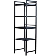 関家具　タワーラック　Sector   V2   45×40×140　未使用品　当店開封組み立て品 Amazon｜コンティークス タワーラック 幅45×奥行40×高さ140cm ブラック