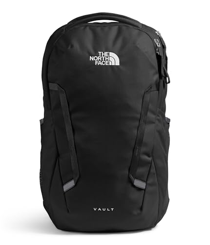 THE NORTH FACE Mochila feminina Vault Everyday para laptop, Tnf Black-NPF, One Size, Mochila para laptop Vault Everyday | Bolsa de viagem com acabamento repelente à água, compartimento principal