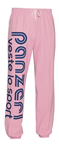 panzeri Pantalon Jogging Uni H - Rose/Marine
