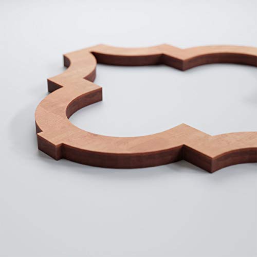 Image of Ekena Millwork WALW08X08X0375MRKCH Marrakesh 3 /8 inchT Decorative Fretwork Wall Panels, 7 3 /8 inchW X 7 3 /8 inchH, Cherry