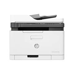HP Color Laser MFP 179fnw 4ZB97A, Stampante Multifunzione A4 a colori, Stampa, Copia, Scansiona, ADF, Fax, Wi-Fi, Wi-Fi Direct, Ethernet, HP Smart, USB 2.0, 18 ppm in b/n, 4 ppm, Bianca
