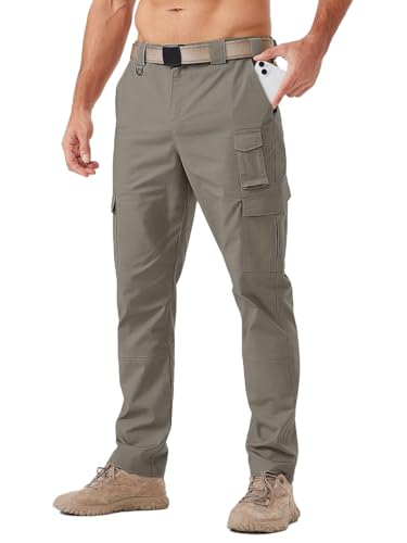 Image of TOPLOT Men's Casual Cargo Pant | Multi-Pocket Utility Design | Comfortable Fit Wear | Durable Construction | Functional Style Look | Easy Movement | Perfect for Casual, Outdoor & Travel (5227)