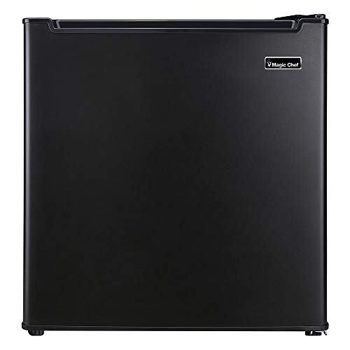 Magic Chef 1.7 Cu. Ft. Freezerless Mini Fridge In Black cover