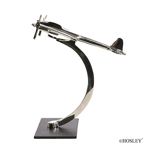 image for Hosley Mid-Century Modern Decorative Tabletop Sculpture Plane - Your C