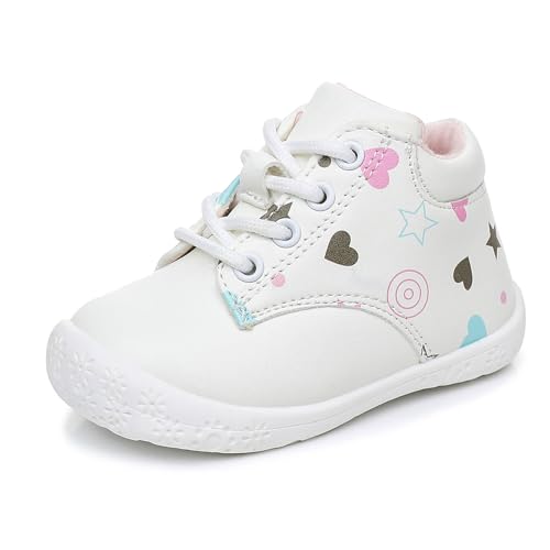 Blikcon Baby First Walker Boots – Soft Sole Infant Shoes with Side Zipper & Cozy Lining, Wide Toe Box for Early Walkers (6–24 Months)