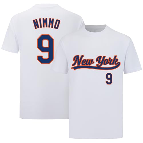 Brandon Nimmo Shirt T-Shirt Jersey Baseball No Brand/Logos 100% Cotton for White Mens/Womens/Kids