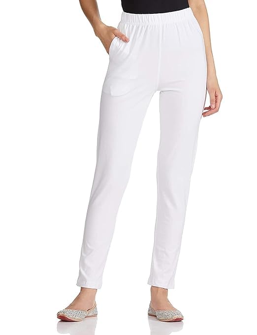 Laira Legging Pant for Women with Pocket Off White-picture-27