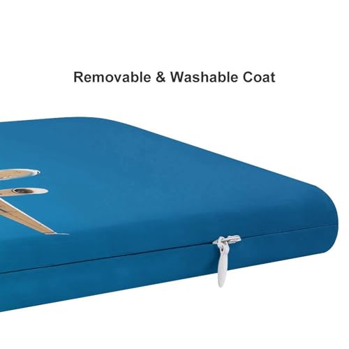 Coussin de sol de méditation en mousse à mémoire de forme et extérieur - 5