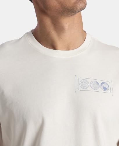 Image of Jockey 2718 Men Super Combed Cotton Printed Round Neck Half Sleeve T-Shirt