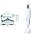 Braun CJ 3000 Spremiagrumi, 20 W, 0.35 Litri & Frullatore ad Immersione, Mixer MultiQuick 1 MQ 100 Dip, 450 W
