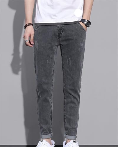 Mens Casual Jeans Slim Fit Skinny Denim Stretch Tapered Fashion Jean Pants2