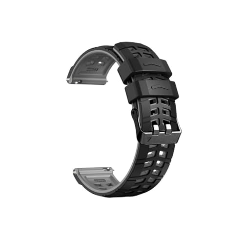 Bracelet silicone 22mm Amazfit GTR 4 anti irritation pour peau sensible